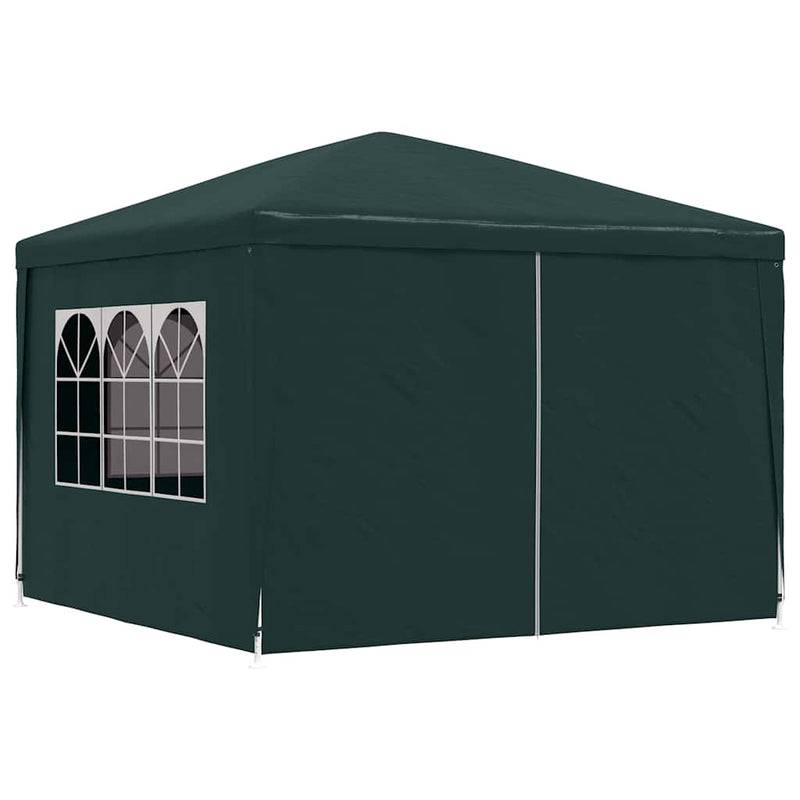 Afbeelding laden in galerijviewer, Vidaxl partytent 3x3 m groen
