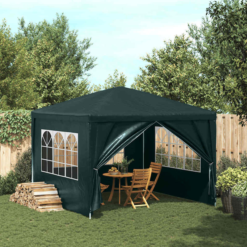 Afbeelding laden in galerijviewer, Vidaxl partytent 3x3 m groen
