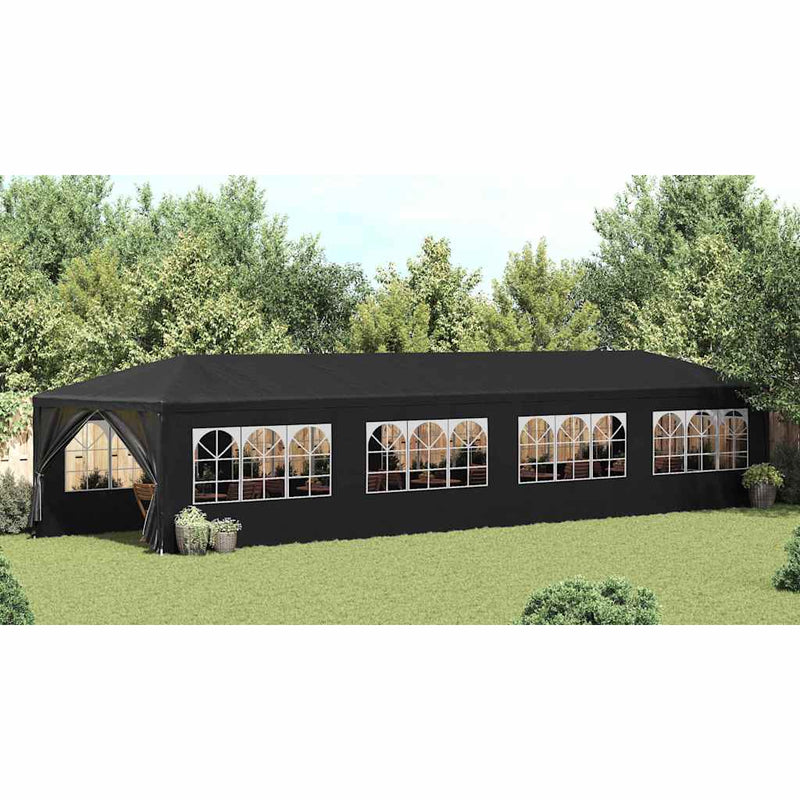 Afbeelding laden in galerijviewer, Vidaxl partytent 3x12 m antraciet
