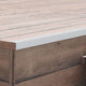 Vidaxl 5 st terras hoekplinten 170 cm aluminium zilverkleurig