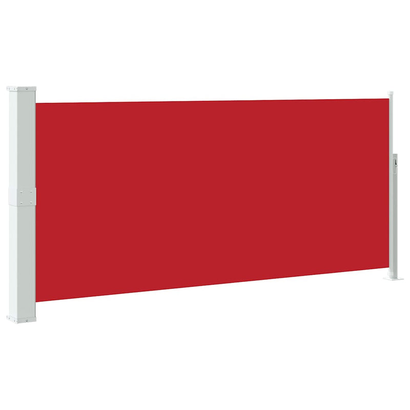 Afbeelding laden in galerijviewer, Vidaxl windscherm uittrekbaar 140x300 cm rood

