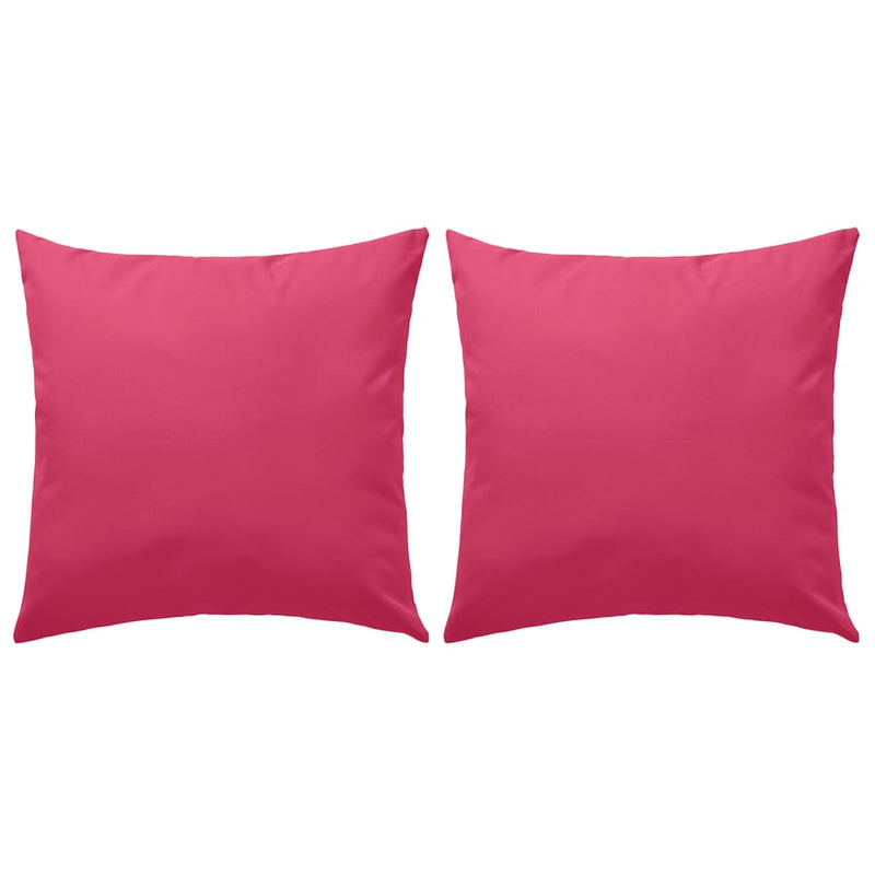 Afbeelding laden in galerijviewer, VidaXL Buitenkussens 60x60 cm roze 2 st
