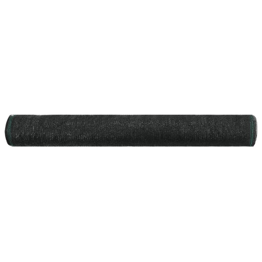 VidaXL Tennisscherm 2x100 m HDPE zwart