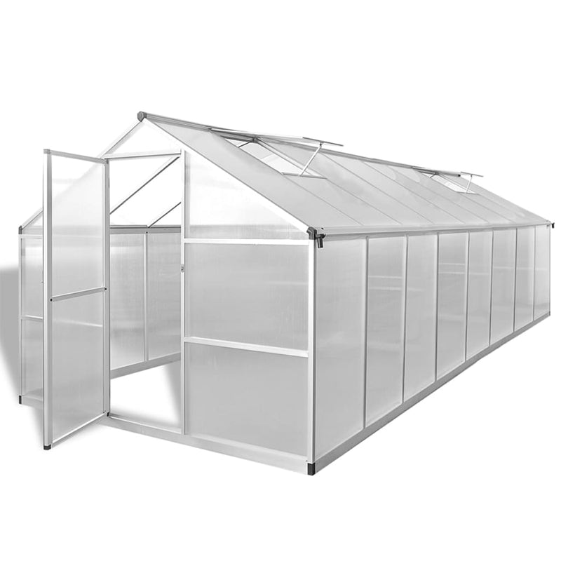 Afbeelding laden in galerijviewer, VidaXL Tuinkas 23,44 m³ 481x250x195 cm aluminium
