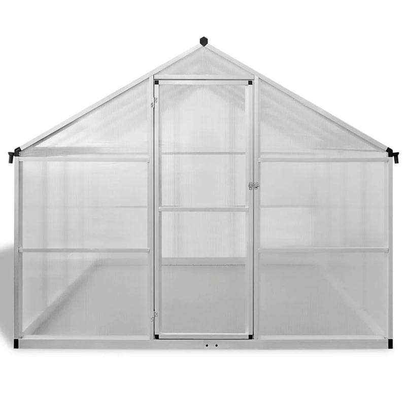 Afbeelding laden in galerijviewer, VidaXL Tuinkas 23,44 m³ 481x250x195 cm aluminium
