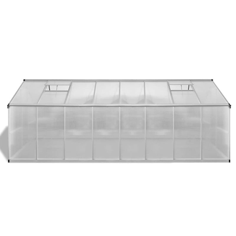 Afbeelding laden in galerijviewer, VidaXL Tuinkas 23,44 m³ 481x250x195 cm aluminium
