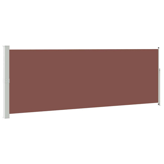 Vidaxl zijluifel uittrekbaar 160x500 cm bruin