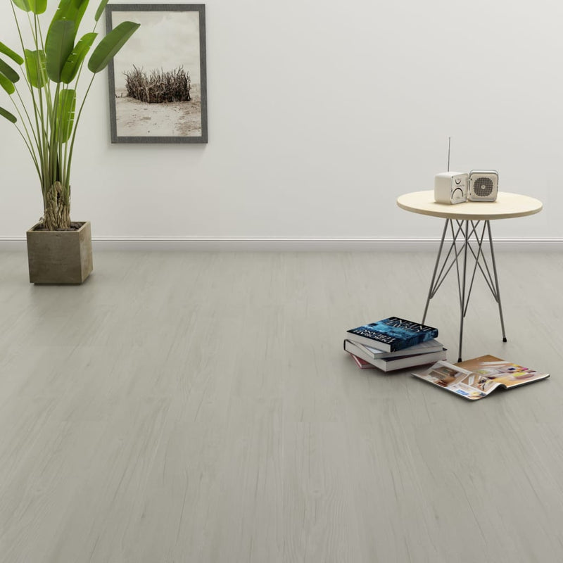 Afbeelding laden in galerijviewer, Vidaxl vloerplanken zelfklevend 4,46 m² 3 mm pvc lichtgrijs
