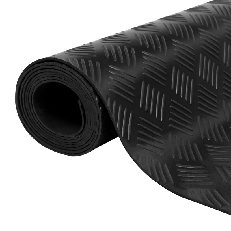 Afbeelding laden in galerijviewer, Vidaxl vloermat anti-slip 3 mm 1,5x2 m rubber ruit
