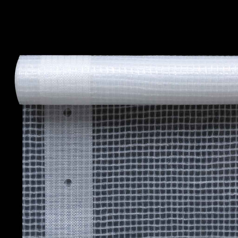 Afbeelding laden in galerijviewer, Vidaxl leno dekzeil 260 g m² 4x3 m wit
