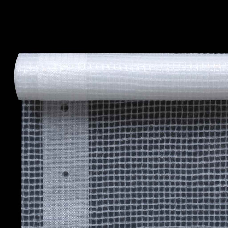 Afbeelding laden in galerijviewer, Vidaxl leno dekzeil 260 g m² 4x5 m wit
