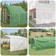 Vidaxl leno dekzeil 260 g m² 4x8 m wit