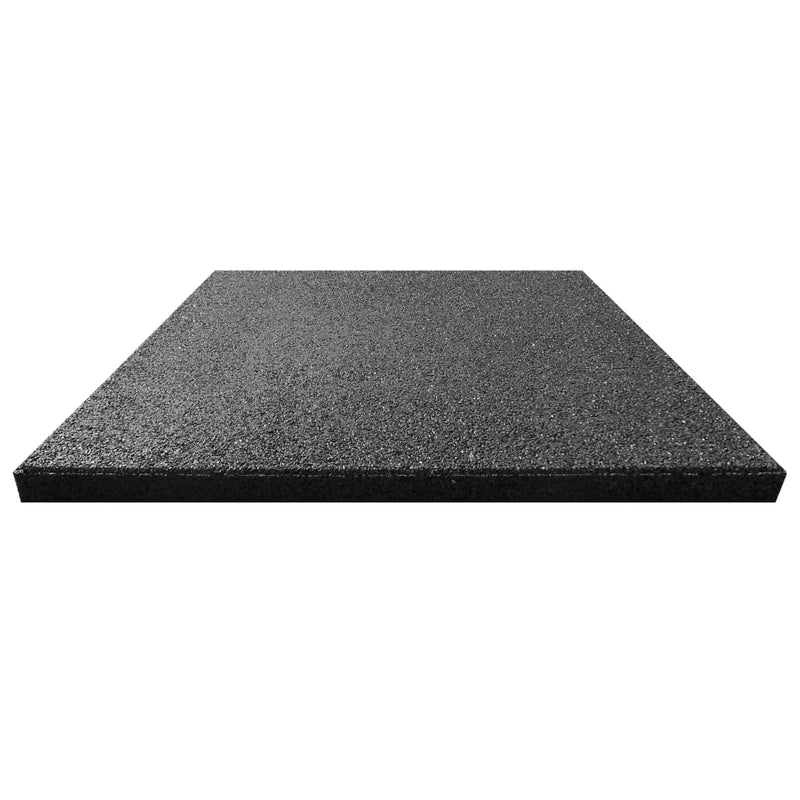 Afbeelding laden in galerijviewer, Vidaxl valtegel 6 st 50x50x3 cm rubber zwart

