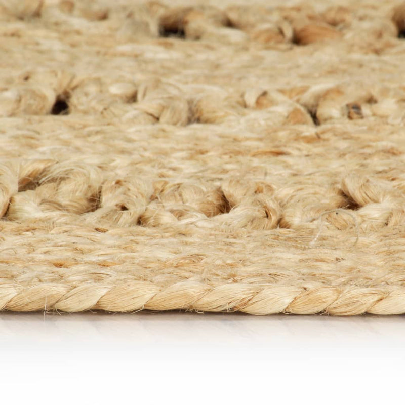 Afbeelding laden in galerijviewer, Vidaxl vloerkleed handgemaakt 120 cm gevlochten jute
