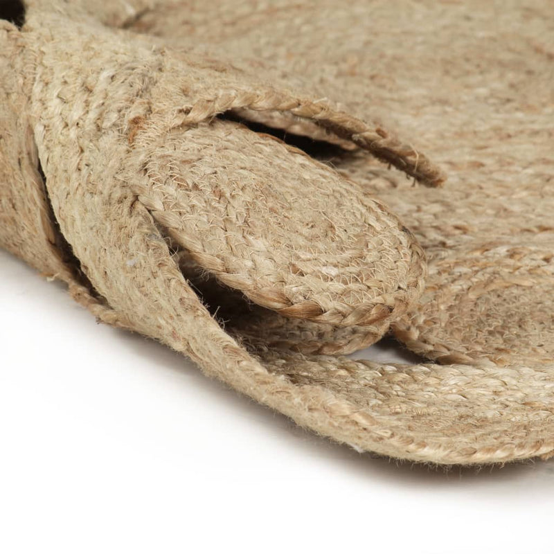 Afbeelding laden in galerijviewer, Vidaxl vloerkleed handgemaakt 150 cm gevlochten jute
