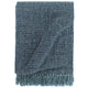 Vidaxl plaid 220x250 cm katoen indigo-blauw