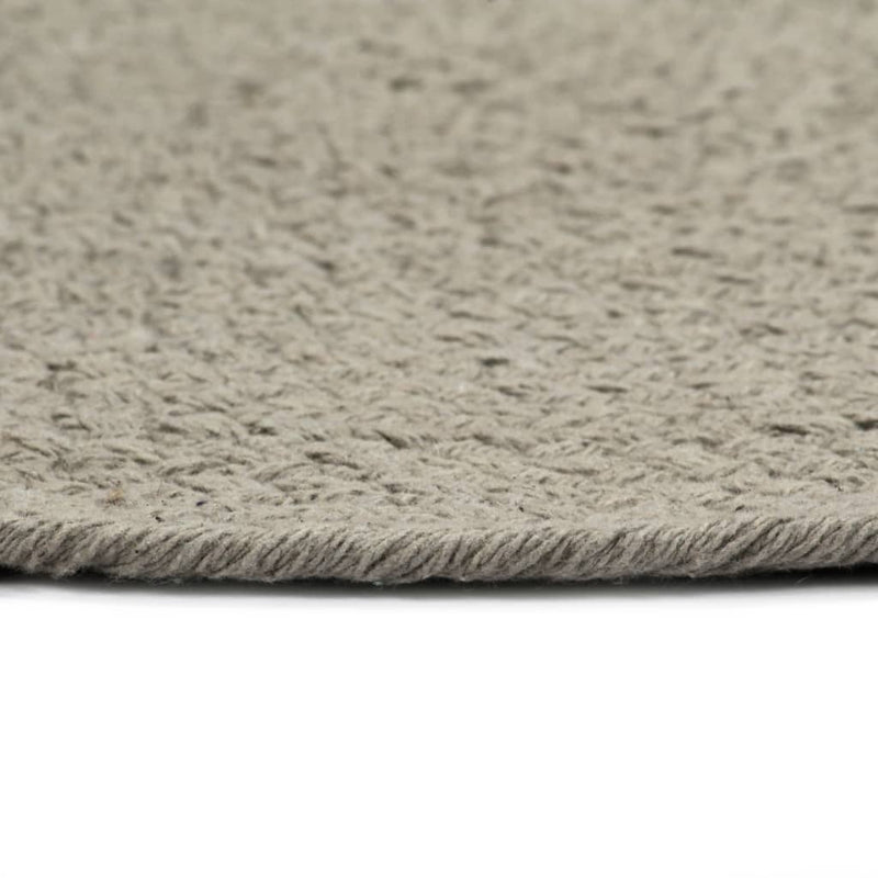 Afbeelding laden in galerijviewer, Vidaxl placemats 6 st rond 38 cm katoen effen grijs

