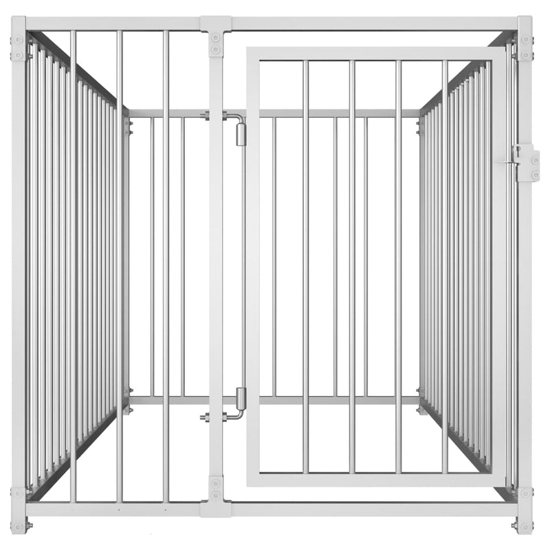 Afbeelding laden in galerijviewer, VidaXL Hondenkennel voor buiten 100x200x100 cm
