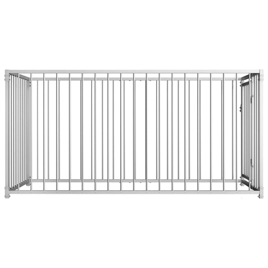 VidaXL Hondenkennel voor buiten 100x200x100 cm
