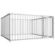 VidaXL Hondenkennel voor buiten 200x200x100 cm
