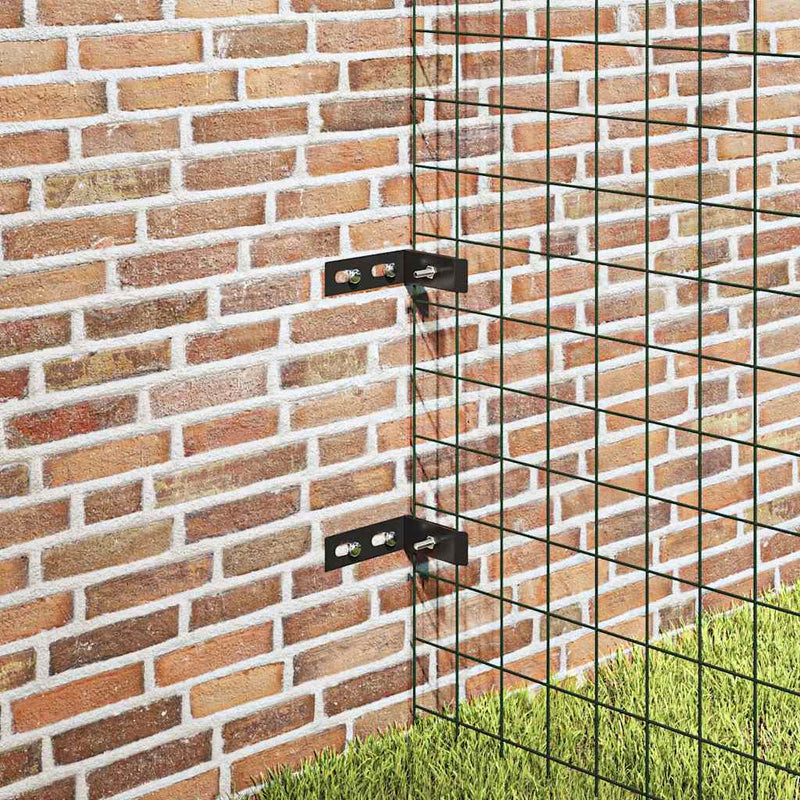 Afbeelding laden in galerijviewer, Vidaxl wand hoekverbinding 10 sets antraciet

