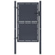 VidaXL Poort 100x175 cm staal antraciet