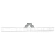VidaXL Kippenren 14x2x2 m gegalvaniseerd staal