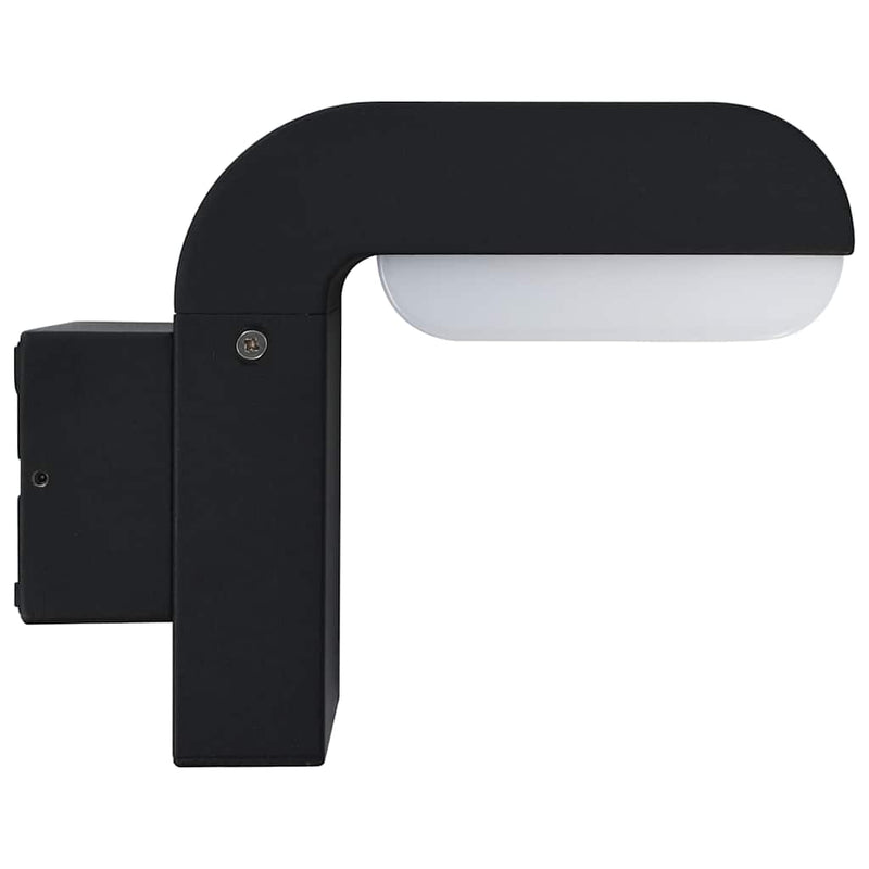 Afbeelding laden in galerijviewer, Vidaxl led-buitenwandlamp 9 w ovaal zwart
