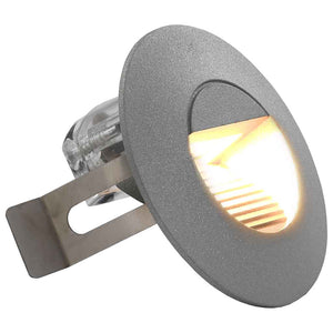 Vidaxl led-buitenwandlampen 6 st 2 w rond zilverkleurig
