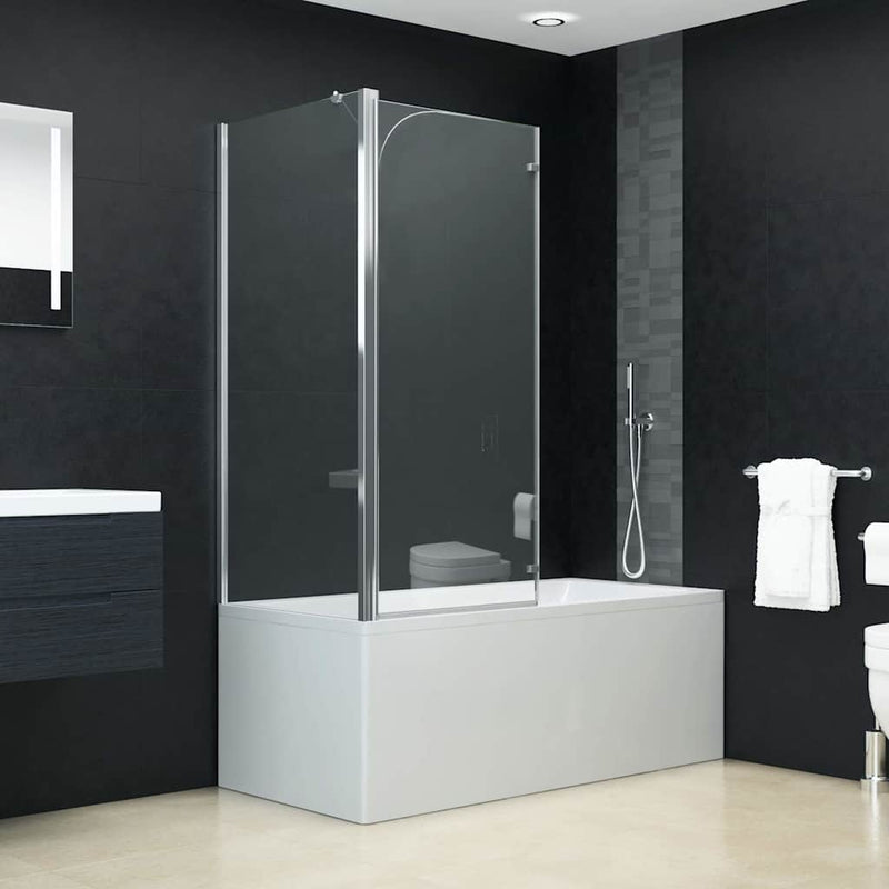 Afbeelding laden in galerijviewer, Vidaxl douche klapwand 120x68x130 cm esg
