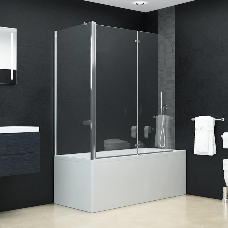 Afbeelding laden in galerijviewer, Vidaxl douche klapwand 120x68x130 cm esg
