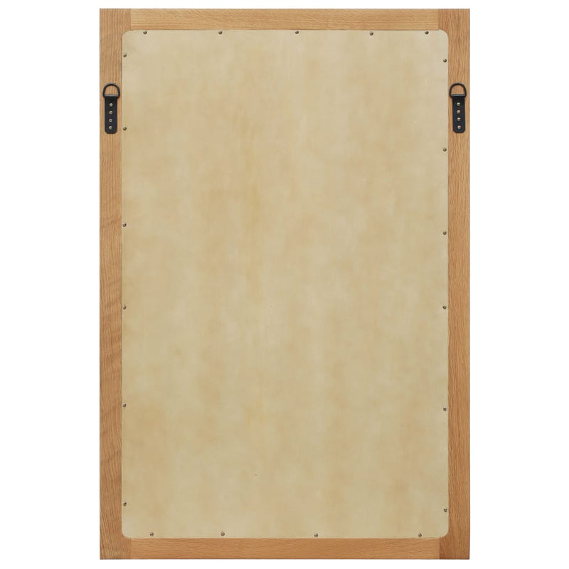 Afbeelding laden in galerijviewer, VidaXL Spiegel 60x90 cm massief eikenhout
