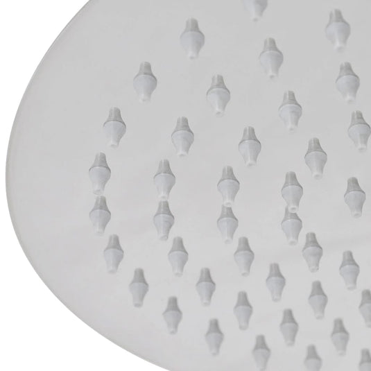 Vidaxl regendouchekop 2 st rond 50 cm roestvrij staal