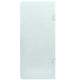 Vidaxl urinoirschot 90x40 cm gehard glas