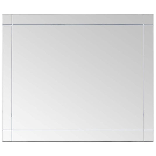 Vidaxl wandspiegel 80x60 cm glas