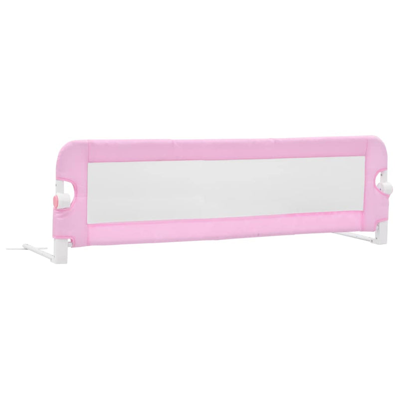 Afbeelding laden in galerijviewer, Vidaxl bedhekje peuter 120x42 cm polyester roze
