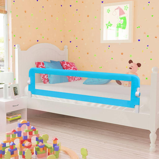 Vidaxl bedhekje peuter 120x42 cm polyester blauw