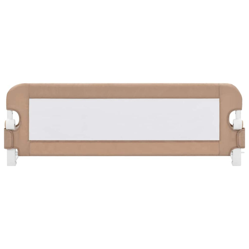 Afbeelding laden in galerijviewer, Vidaxl bedhekje peuter 120x42 cm polyester taupe
