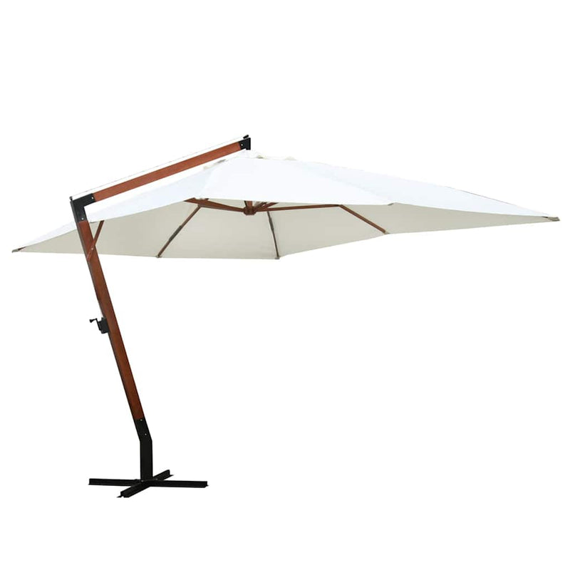 Afbeelding laden in galerijviewer, Vidaxl parasol 300x400 cm wit
