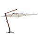 Vidaxl parasol 300x400 cm wit