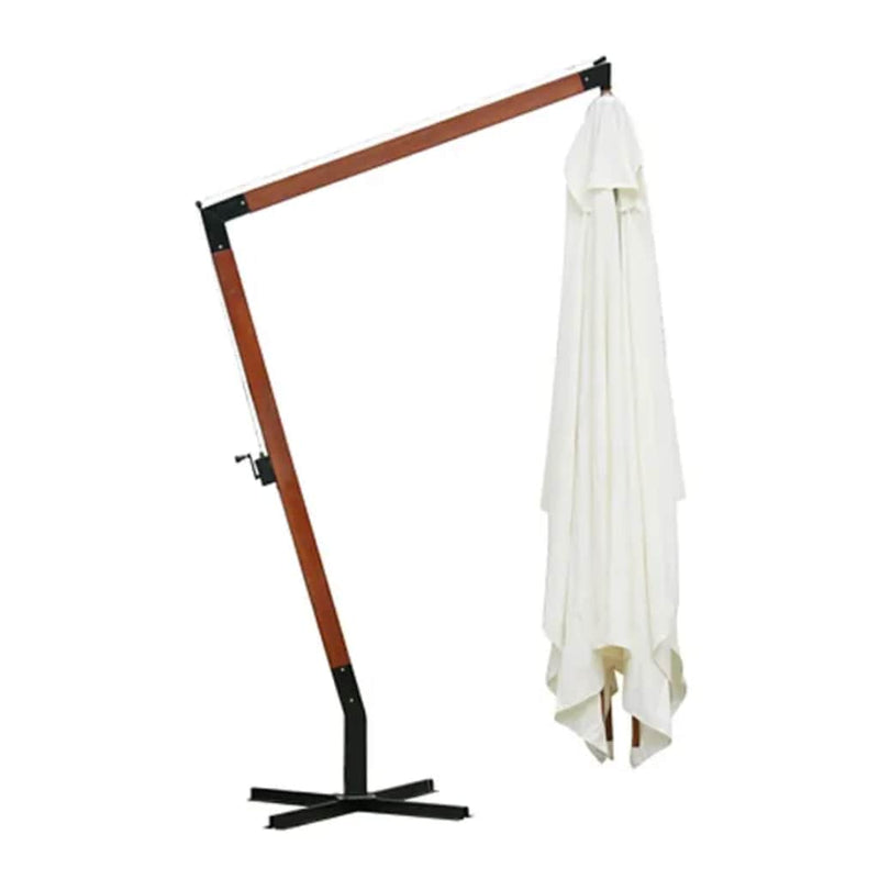 Afbeelding laden in galerijviewer, Vidaxl parasol 300x400 cm wit
