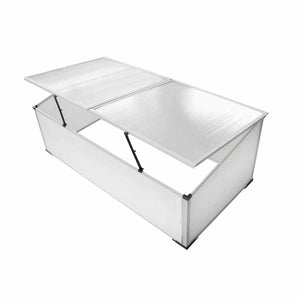 Vidaxl koude bak met 2 deksels 110x55x41 cm