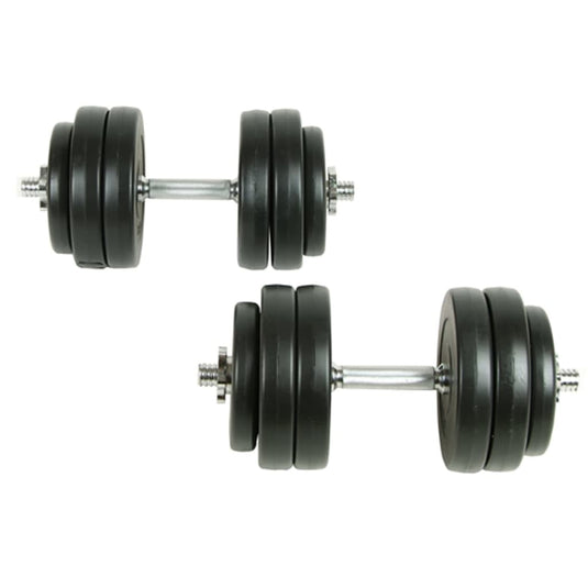 Vidaxl 18-delige halterset 30 kg