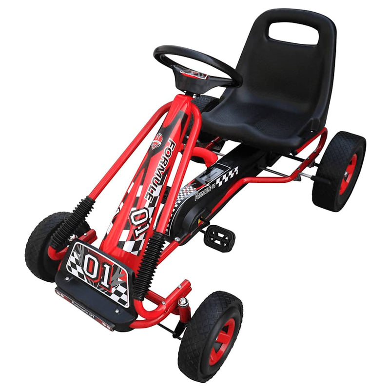 Afbeelding laden in galerijviewer, Vidaxl skelter f1 junior rood
