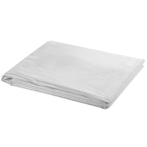 Vidaxl achtergrond zonder standaard 300x300 cm katoen wit