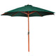Vidaxl parasol 258 cm groen