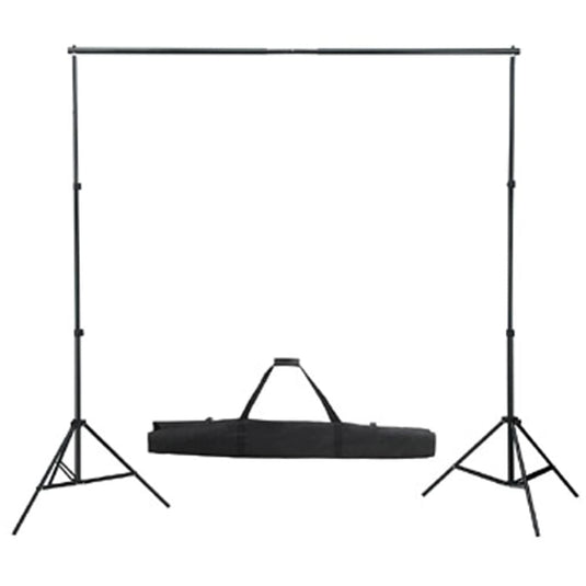 Vidaxl achtergrondsysteem 300x300 cm wit