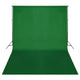Vidaxl achtergrondsysteem 500x300 cm groen
