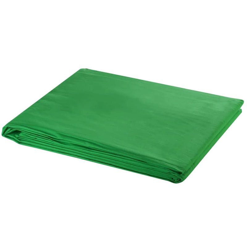 Afbeelding laden in galerijviewer, Vidaxl achtergrondsysteem 500x300 cm groen
