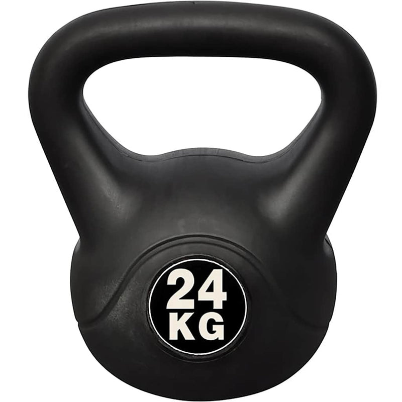 Afbeelding laden in galerijviewer, Vidaxl kettlebell met kunststof mantel 24kg
